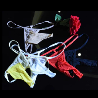 Men Sexy thongs multi colors see through mesh male g string Men transparent String jockstrap gay underwear micro thongs new