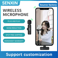 K8K9 Lavalier Microphone for Live Streaming with Noise Reduction Perfect for Monitoring & Recording