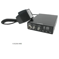 K-6124L MKII 27 MHz Marine CB Transceiver Marine CB Radio 6 Bands 240 Channels, 4W Of Transmit Power