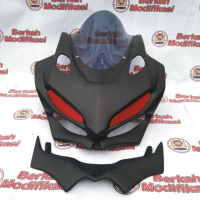 Topeng Kedok Cover Lampu Visor Model CBR250RR Winglet PNP Honda New CBR150R Facelift K45G K45N 2016-