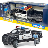 【Fun心玩】RU2505 正版 德國製造 BRUDER 1:16 BRUDER 警車附警察人偶 警車 大型汽車 玩具