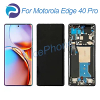 for Motorola Edge 40 Pro LCD Screen + Touch Digitizer Display 2400*1080 For Moto Edge 40 Pro LCD Screen Display