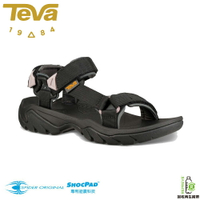 【TEVA 美國 女 Terra Fi 5 涼鞋《黑》】TV1099443/戶外健行運動涼鞋/雨鞋/水鞋