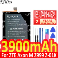 3900mAh KiKiss Powerful Battery LI3931T44P8H686049 For ZTE Axon M Z999 Z-01K