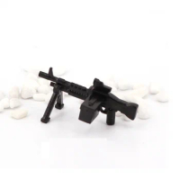 5PCS/Set Military Weapon Gun Accessories SWAT Soldier Figure Parts Building Blocks Army MOC Bricks Assemble Model Toys For Gift