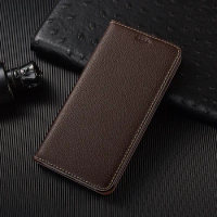 Litchi Pattern Leather Phone Case For Infinix Zero 8 8i 20 Ultra X Pro Neo Infinix Smart 5 6 7 Magnetic Flip Cover Wallet Cases