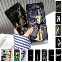 AK47 Handgun Gun BUllets Soft Phone Cover For Samsung Galaxy Note9 note10plus note20ultra S24 S23ULTRA S21FE S22PLUS S20FE case