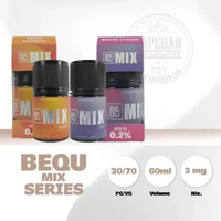 Liquid Vape BEQU Mix Series 3MG 60ML By Poda X FVS Distribution X Ray Vapor BANANA KIWI