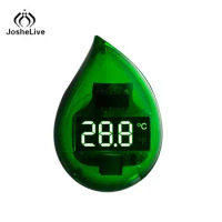 Aquarium Thermometer Digital Fish for Tank Thermometers LED for Touch Screen Adhere Out of the for Tank 0-99℃ Temperatur