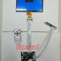 Yqwsyxl 8 inch IPS 1024*768 tablet HD screen LCD display HJ080IA-01E HE080IA-01D Driver Board HDMI Control Monitor For Raspberry