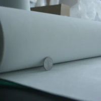 64"*30m wide format 300gsm heavy polyester inkjet canvas with solvent ink