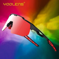 YOOLENS Sports Sunglasses for Men and Women, UV 400 Protection Sunglasses for Cycling, Running, Biking Y131