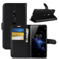 For Sony Xperia XZ3 Case Sony XZ3 Case Flip Luxury Wallet PU Leather Phone Case For Sony Xperia XZ3 Dual Slim Case Back Cover