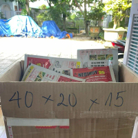 Thùng Carton 40x20x15 đựng 10 SCJ