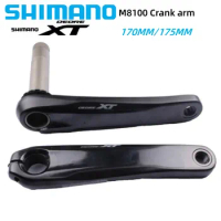 Shimano DEORE XT M8100 Crank Arm 12 Speed 170mm/175mm For Road Bike Bicycle Cranks For MTB Original Bicycle Accessories