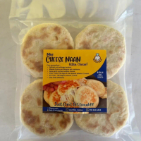 ROTI NAAN CHEESE FROZEN AUNTIE NAAN WITH GARLIC SPREAD
