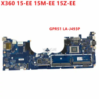L93113-601 L93114-601 GPR51 LA-J493P For HP ENVY X360 15-EE 15M-EE 15Z-EE Laptop Motherboard With Ryzen 7 4700U R5 4500UCPU
