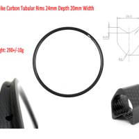 carbon fiber road bike tubular rim 20 mm depth 20mm width 700c 20/24 holes rims R20T