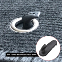 5Pcs Car Floor Mat Clips Carpet Retainer Grip Holder Fixing Clamps Hooks Retention Fastener For Toyota Hilux Vios Avanza Innov