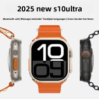 Huaqiangbei S10 Ultra สมาร์ทวอทช์, มาใหม่, T900 Ultra 2, Cross-Border, S9 Ultra, การโทรด้วยบลูทูธ, น