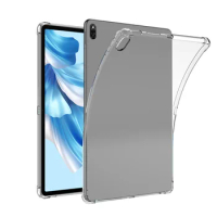 TPU Protective Case for HUAWEI MateBook E 2022 12.6 Inch Soft Anti-fall Cover MateBookE Go 12.35 Glossy Transparent Casing Shell