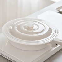 【LENANSE】韓國萬用矽膠煎鍋蓋30cm(耐熱鍋蓋)
