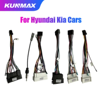 Car Audio MP5 Player Power Cable Android Car Radio Stereo GPS Central Automotive Multimedia Player Accessories for Hyundai Kia