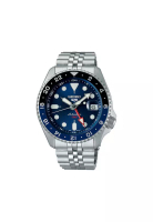 Seiko GMT SSK003K1 Automatic Men's Watch | Blue Dial with Silver Stainless Steel Band