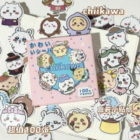 Zhang Jiikawa Chiikawa สติ๊กเกอร์ กล่องของขวัญ โทรศัพท์มือถือ ถ้วยน้ำ บัญชีมือ สติ๊กเกอร์การ์ตูนน่าร