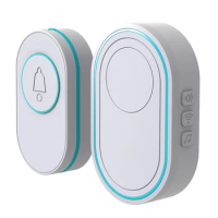 Intelligent Wireless Doorbell Home Waterproof 200m Remote Smart Door Bell Chime Wireless Home Doorbell Sensor Long Distance Loud