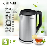 CHIMEI奇美 1.5L五心級溫控不鏽鋼快煮壺 KT-15MDT0