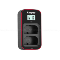 KingMa Dual Charger LCD LP-E6 LC-E6 for Cenon EOS 80D 70D 60D 6D 6D2 7D 7D2 5D 5D2 5D3 etc dll