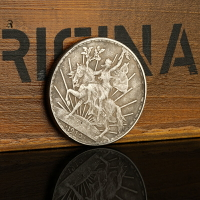 1910年墨西哥騎馬女神比索銀幣銀元 外國硬幣銀圓仿古錢幣收藏品