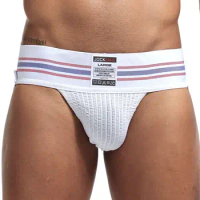 Men's Underwear Men Sexy Briefs Jockstrap Pouch Cuecas Man Cotton Panties Thongs Mesh Underpants Gay Slip Homme Srting
