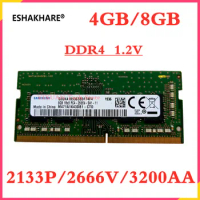 For Laptop ddr4 ram 4GB 8gb PC4 2133Mhz 2666Mhz 3200MHz 260-Pin 1.2V 2666v notebook Memory ram 4g 8g 16G ddr4 original strip