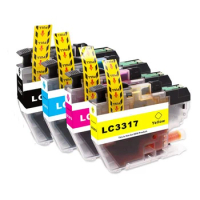 4PK LC3317 Compatible Ink Cartridge for Brother MFC-J5330DW MFC-J5730DW MFC-J6530DW MFC-J6730DW MFC-J6930DW printer