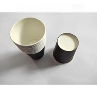 10 pcs Cup Polos Warna Warni Gelas Kertas Polos Paper Cup 9oz HOT Warna Warni Hitam