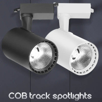 LED ไฟราว 3 สี รางไฟ ไฟแทรคไลท์ Track Light ไฟราง COB ไฟราง ครอบครัว โคมไฟเพดาน ตกแต่งบ้าน ซุปเปอร์ม