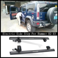 Electric Side Step Automatic Control Running Boards Automatic Switch Door Control For Hummer H2 H3 High Quality Nerf Bar