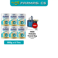 PROMO Nestle Nutren Optimum Active Adults Complete Nutrition 800g x 6 Tins EXP:01/2028 FREE Foldable