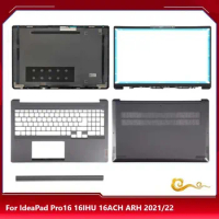 New/org For lenovo ideaPad 5 Pro 16ACH 16IAH7 ARH 2021 LCD back cover /Bezel /Palmrest Upper cover /Bottom case /Hinge,Gray