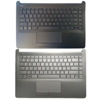 US/Spanish/Latin Laptop Keyboard Palmrest For HP Pavilion 14-CF 14S-CF 14-DF 14S-DF 14-DK 14S-CR 240 G8 245 G8 246 G8 Top Case