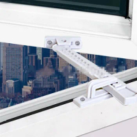 New window door security lock ABS Wind Bracing Limiter latch casement window position stopper restrictor Child Safety protection