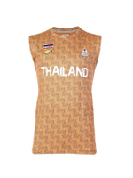 เสื้อซ้อมแขนกุดชาย OLYMPIC GAMES 2024 (038412) สีส้ม