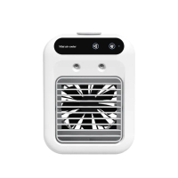 【巧可】充電式廚房家用冷風扇 便攜小風扇(噴霧加濕桌面移動冷風機)