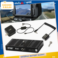 ZITAY High Capacity External Battery Dummy NP-FW50 Sony Mirrorless