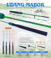 Joran GETSU Udang Mabok | Joran Fiber Solid