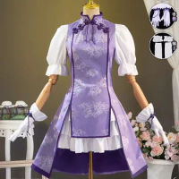 Presale Cos Puella Magi Madoka Magica Anime Akemi Homura Cosplay Chinese Style Cheongsam Women's Clothing Costume Customisable