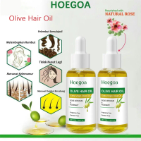 Minyak Rambut Zaitun, dengan Geranium Mawar dan Rosemary, Rawatan Penjagaan Rambut, Tiada Kusut, Men