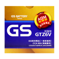 【GS 統力】GTZ6V 加強型5號機車電瓶(同 YUASA湯淺 YTX5L-BS)